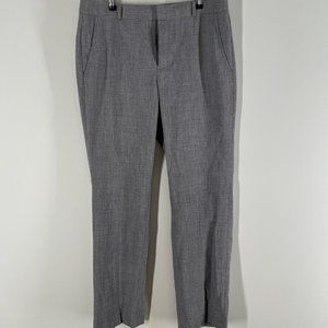 Banana Republic Ryan Curvy Fit Size 8 Pant Medium Heather Gray